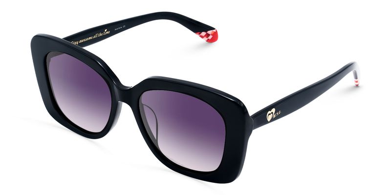 Yolo - Square Purple Sunglasses