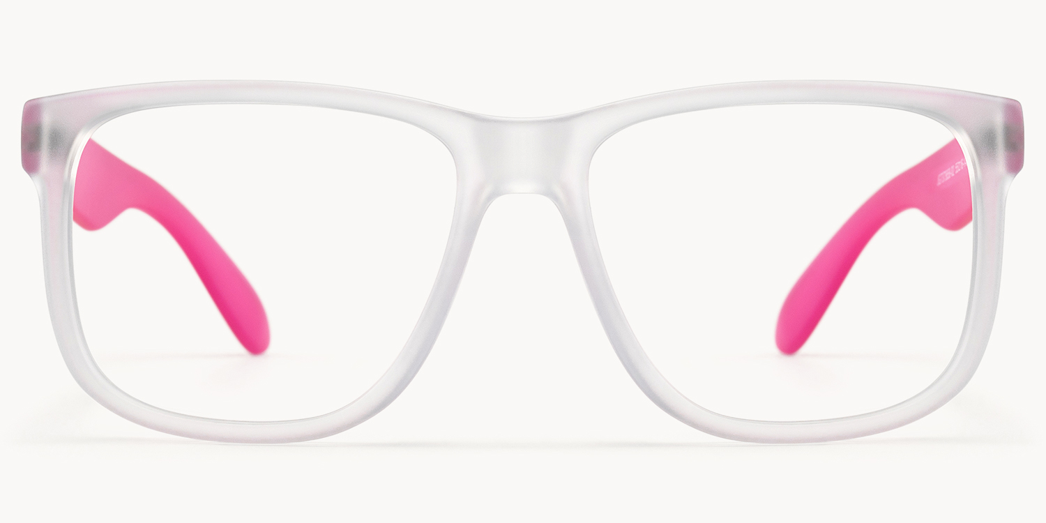 Sync - Rectangle Transparent Eyeglasses