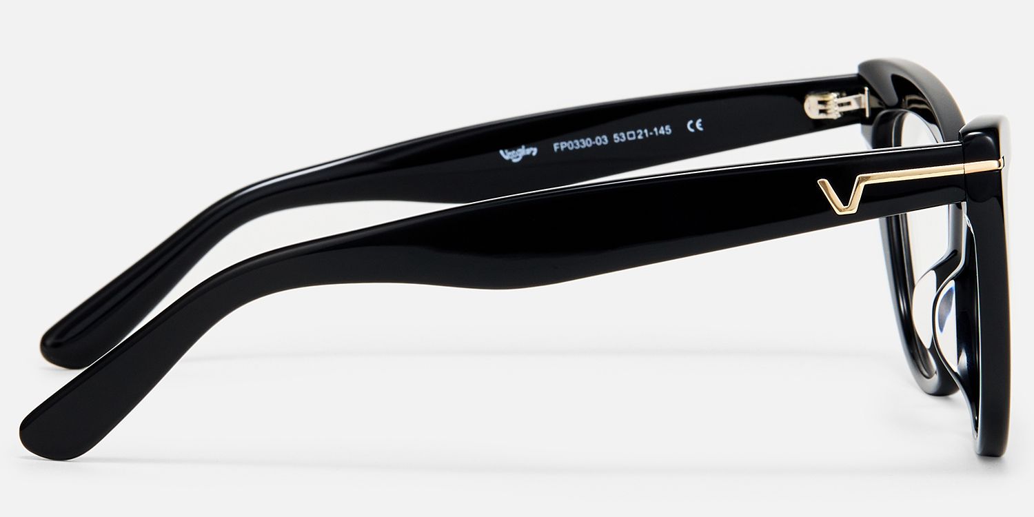 Veromca - Black Cat Eye Glasses product detail 3