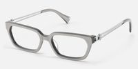 Scarpa - Rectangle Silver Eyeglasses