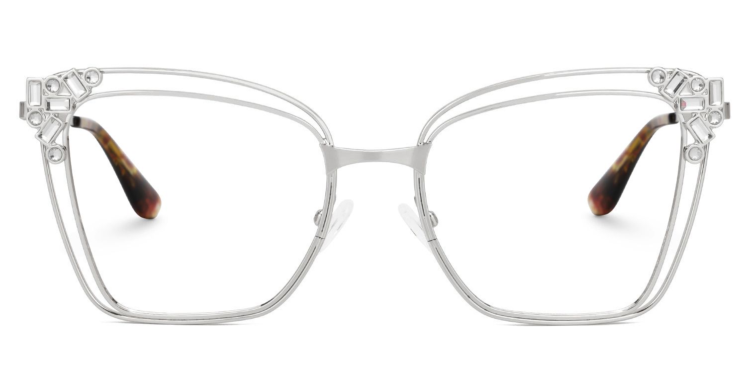 Fathiyya - Butterfly Silver Eyeglasses product detail 2