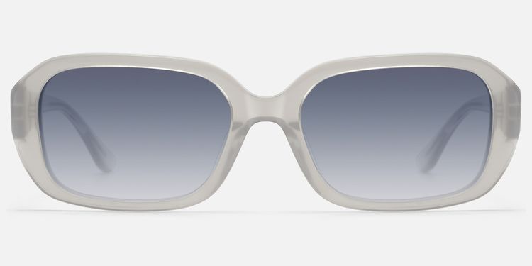 Mies - Gradient Gray Exposed Wire Core Sunglasses | Vooglam