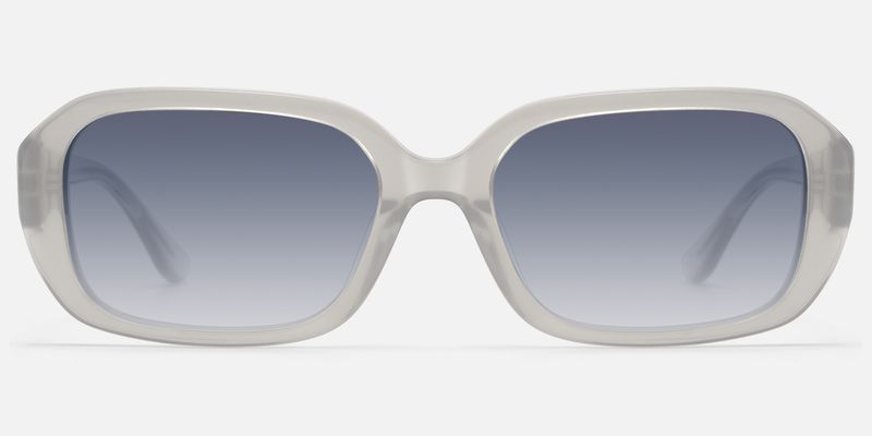 Mies - Gradient Gray Exposed Wire Core Sunglasses | Vooglam