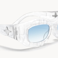 The Geologist - Geometric Transparent Sunglasses - 4
