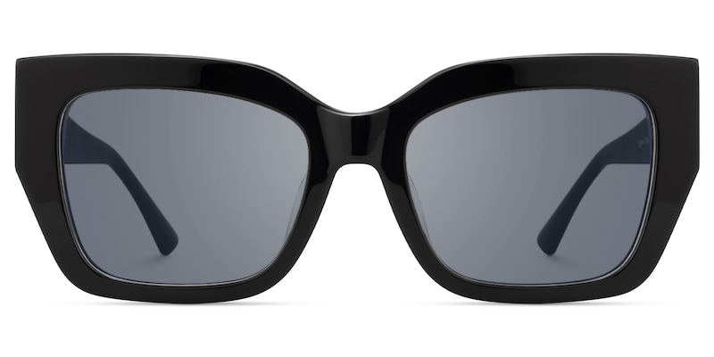 Sable - Square Black Sunglasses
