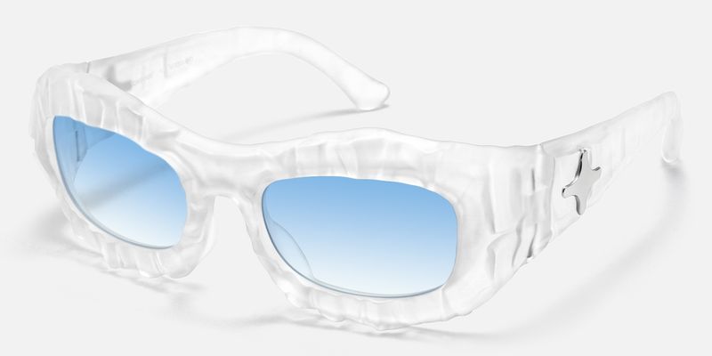 The Geologist - Geometric Transparent Sunglasses