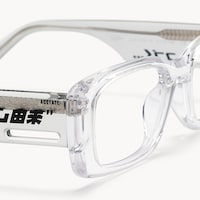 Horizon - Rectangle Crystal Eyeglasses - 6