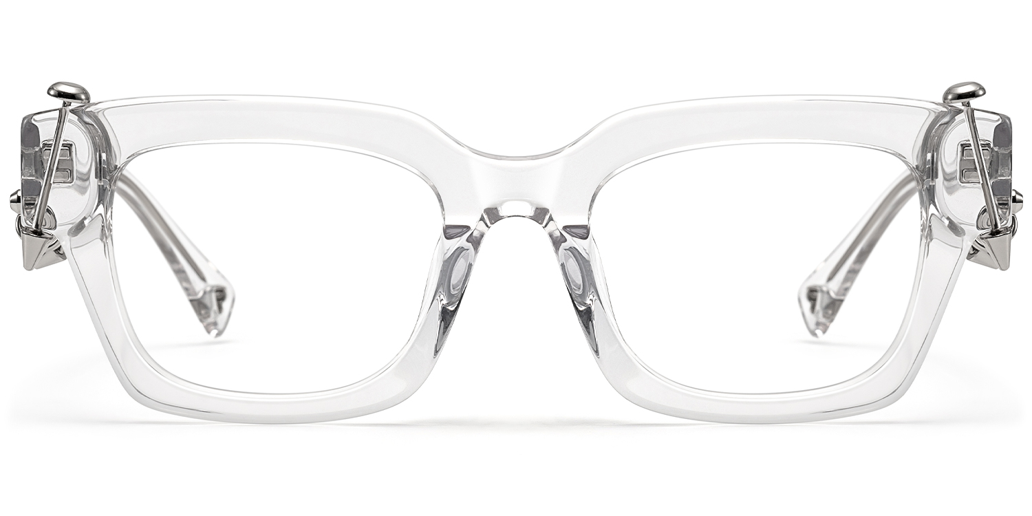 

Sabrina - Rectangle Crystal Eyeglasses