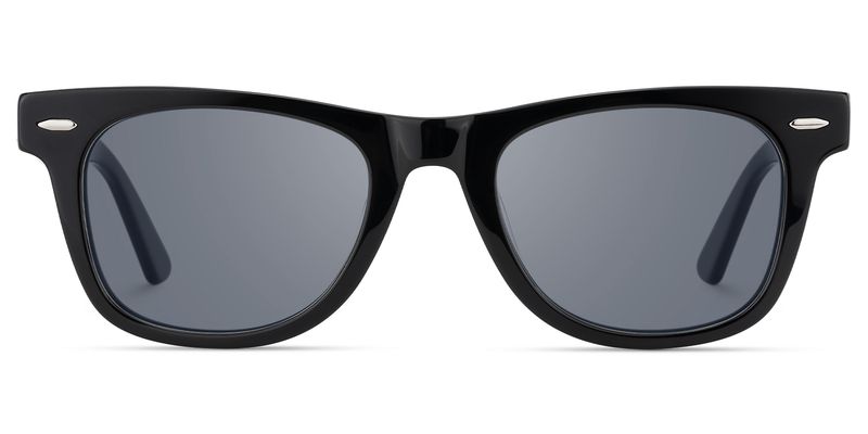 Urban - Rectangle Black Sunglasses | Vooglam