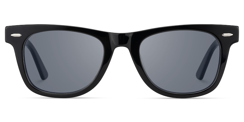 Urban - Rectangle Black Sunglasses
