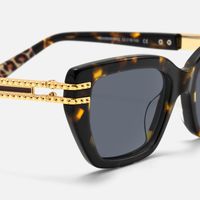 Nomad - Tortoise Cat eye Sunglasses | Vooglam Design Details