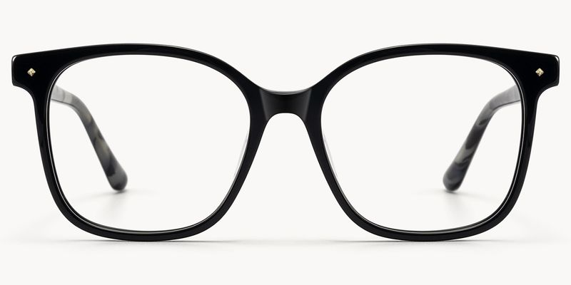 Spacek - Square Black Eyeglasses