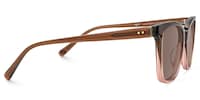 Jaelle - Square Brown Sunglasses - 4
