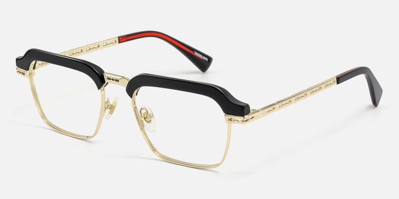 Archive - Rectangle Black Eyeglasses
