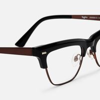 Gabriella - Cat Eye Black Eyeglasses | Vooglam Design Details