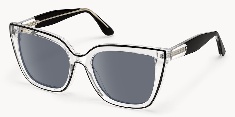 Jessye - Butterfly Black/Crystal Sunglasses