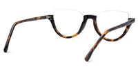 Sylvia - Cat Eye Tortoise Eyeglasses | Vooglam Side View