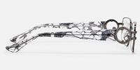 Aurae - Rectangle Grey Eyeglasses | Vooglam Side View