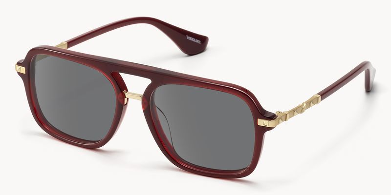 Marfa - Aviator Red Sunglasses