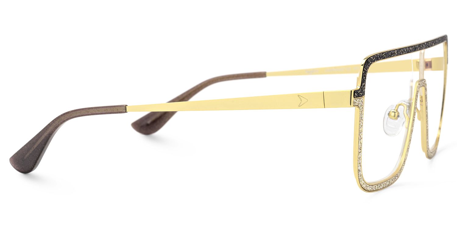Padraic - Aviator Gold Eyeglasses | Vooglam 4