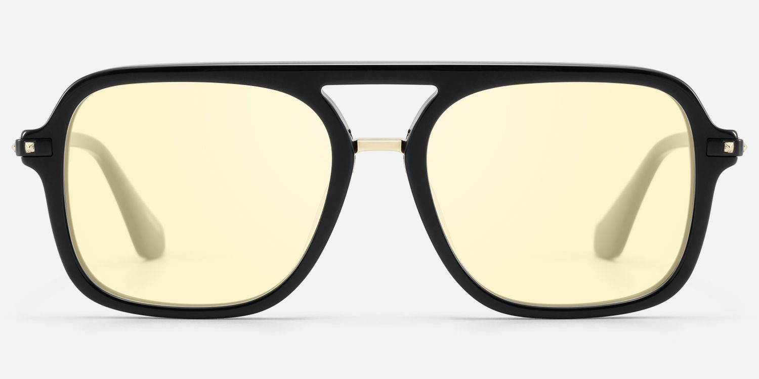 Marfa - Aviator Black Sunglasses product detail 2