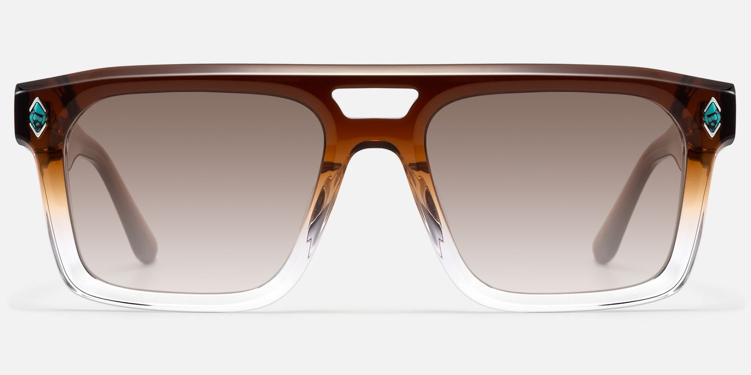 Bastion - Aviator Brown Sunglasses product detail 2