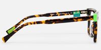 Nomad - Rectangle Tortoise Eyeglasses | Vooglam Side View
