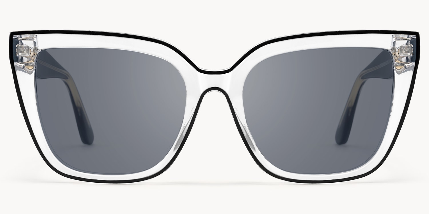 Jessye - Butterfly Black/Crystal Sunglasses - 1
