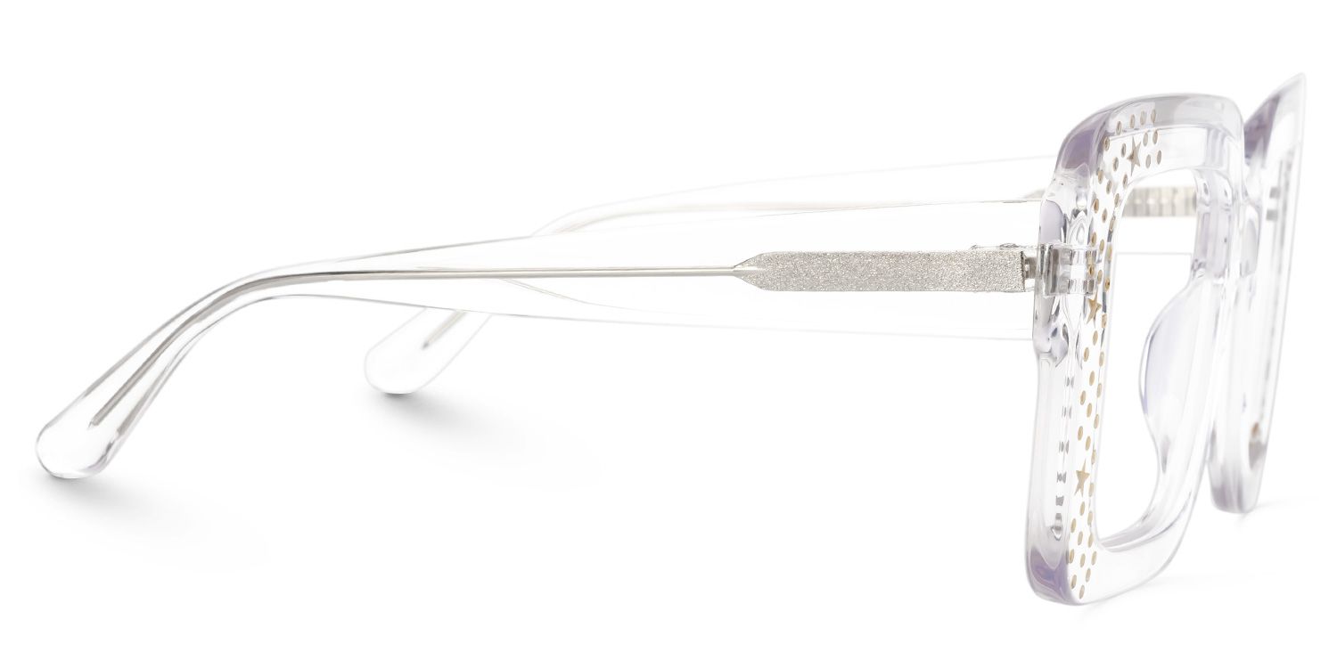 Fayiz - Square Crystal Eyeglasses | Vooglam 4