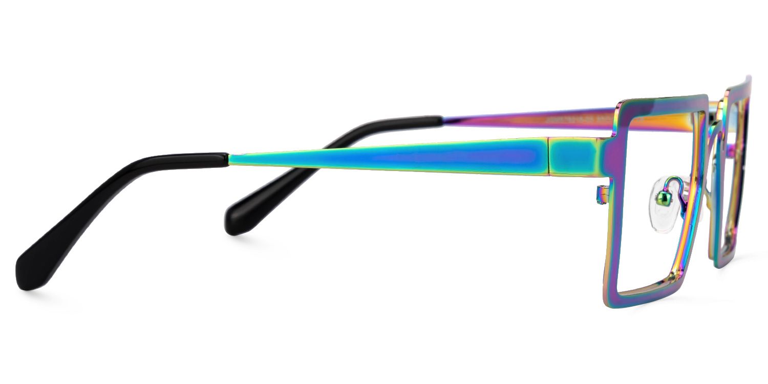 Cairbre - Rectangle Multicolor Eyeglasses | Vooglam 4