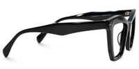 Sheldon - Geometric Black Eyeglasses | Vooglam 