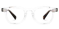 Hachirou - Geometric Crystal Eyeglasses | Vooglam Angle View