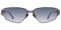 Spine - Geometric Grey Sunglasses - 1