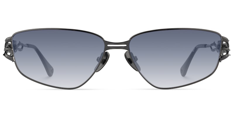 Spine - Geometric Grey Sunglasses