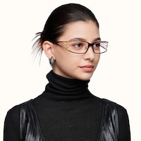 Rainey - Rectangle Two-tone Eyeglasses - 2