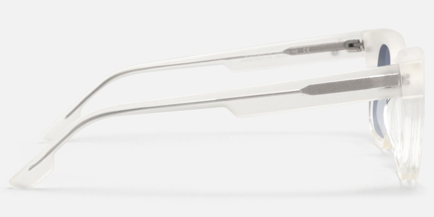 Strobe - Rectangle Transparent Sunglasses product detail 3