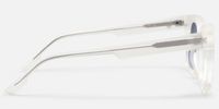 Strobe - Rectangle Transparent Sunglasses | Vooglam Side View