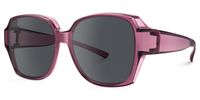 Fenton - Geometric Purple Fit Over Sunglasses | Vooglam Front View