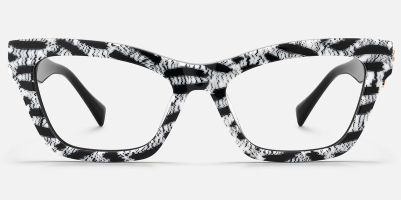 Wild Beat - Square Pattern Eyeglasses