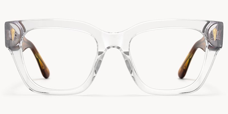 Asante - Square Transparent Eyeglasses