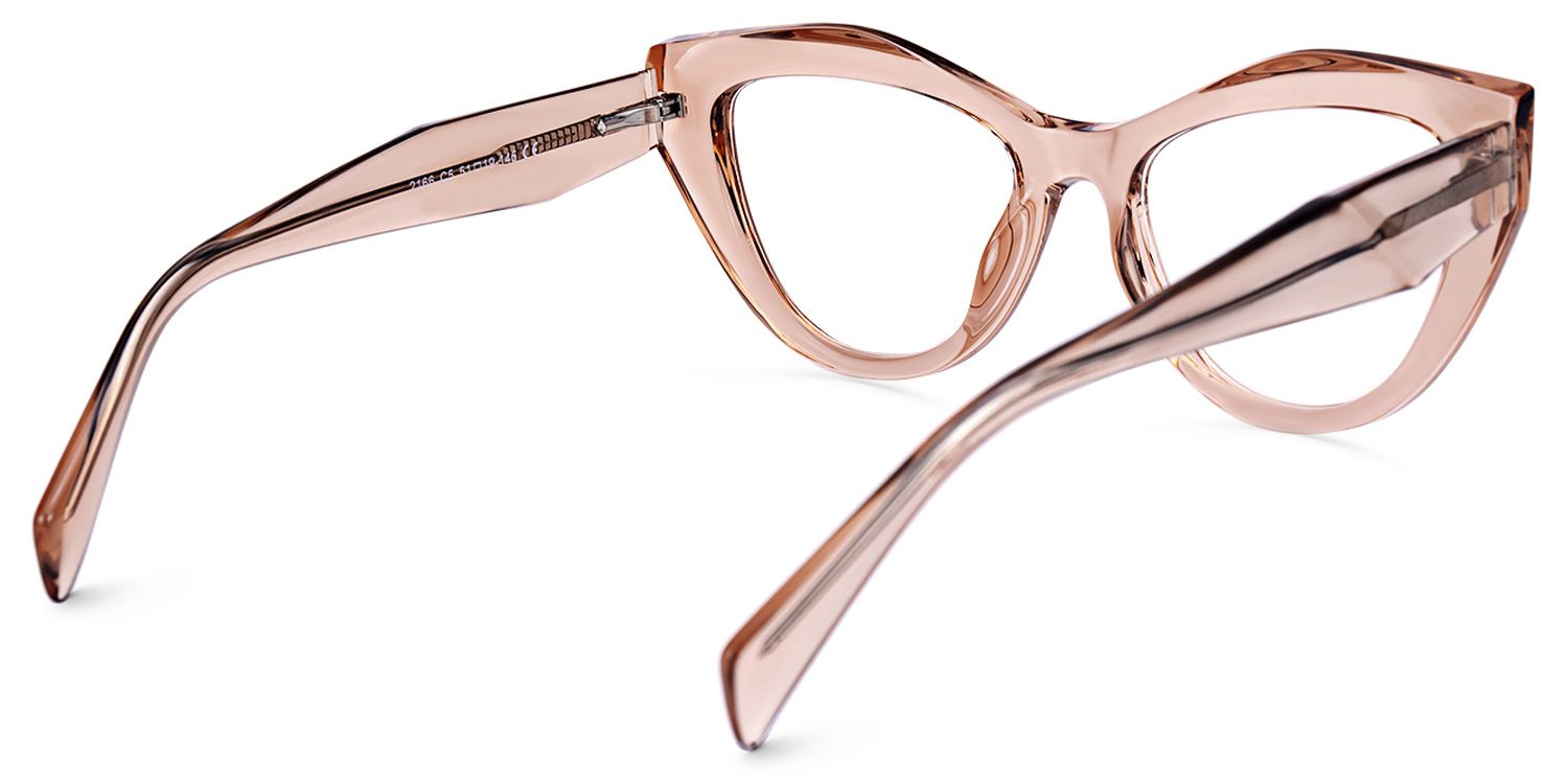 Fantine - Cat Eye Champagne Eyeglasses product detail 3