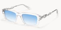 Vorpal - Rectangle Silver Sunglasses - 2