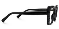 Fauci - Square Black Eyeglasses | Vooglam
