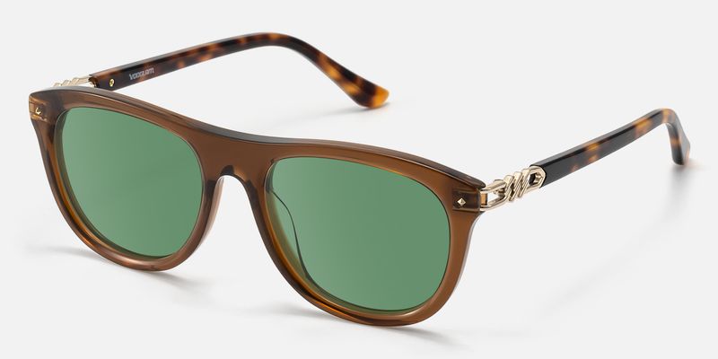 O'Keeffe - Aviator Brown Sunglasses