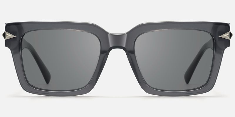 Covenant - Rectangle Gray Sunglasses