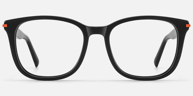 Holo - Square Black Eyeglasses