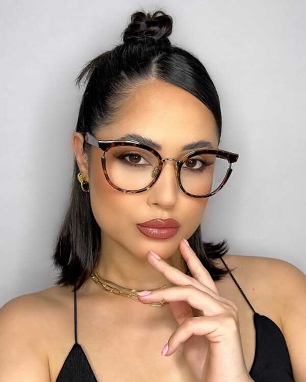 Retro Tortoise Round Glasses Vooglam