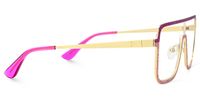 Padraic - Aviator Pink Eyeglasses | Vooglam