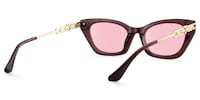 Siren - Cat Eye Red Sunglasses - 3