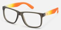 Sync - Rectangle Gray Eyeglasses | Vooglam Front View